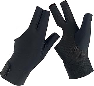 Sosoport 1 Pair Billiards Table Tennis Gloves Exercise Gloves Mittens for Men Sports Accessories Predator Glove Pool Gloves Billiards Right Hand Men Pool Glove Left Hand Billiards Gloves