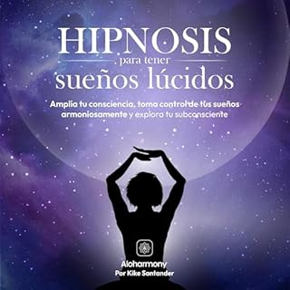 Diseño de la portada del título Hipnosis para tener sue&ntilde;os l&uacute;cidos