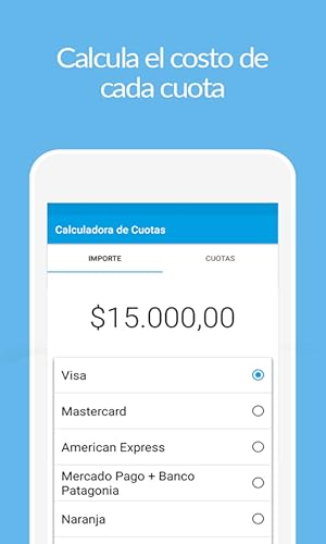 Calculator Mercado Pago (Argentina)