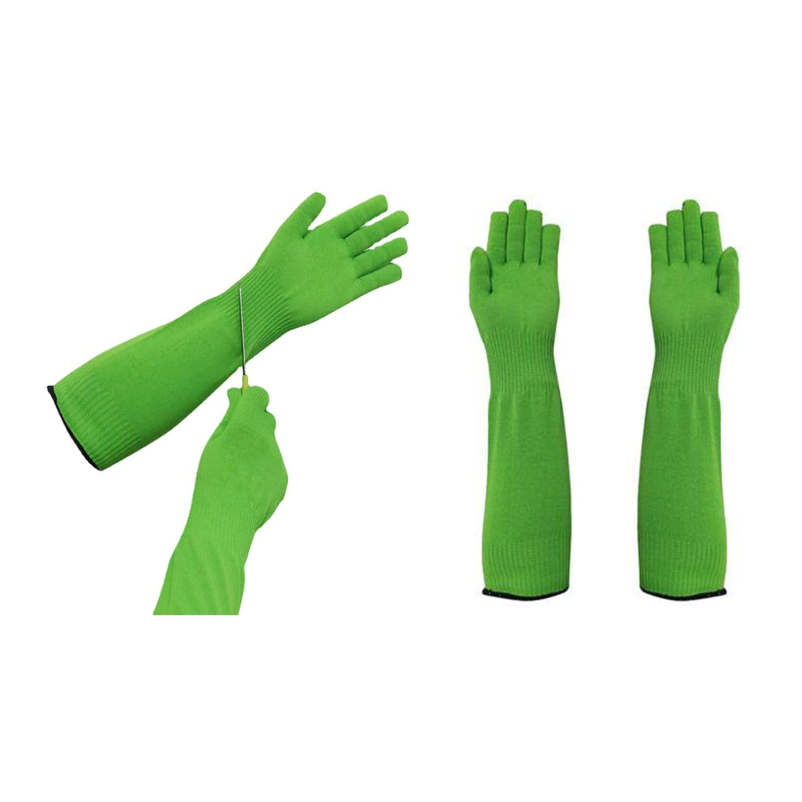 DXPETA Thorn Proof Gardening Gloves, Long Gardening Gloves for Women, Cut Resistant Gloves, Bramble Gloves, Green 45 cm