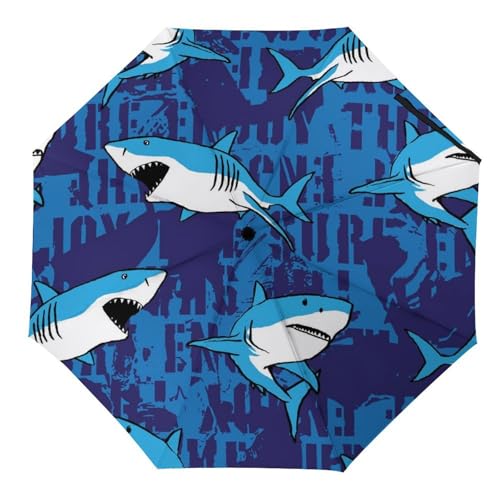 Parapluie automatique compact dragon avec ouverture rapide pour tempête