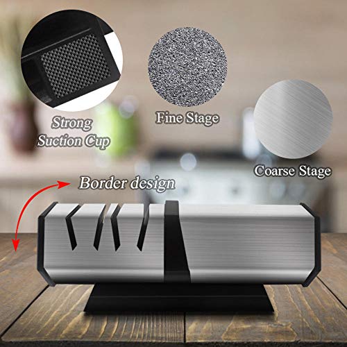 Messerschleifer Elektrischer Messerschärfer Für Gerade Gezackte Messer Diamantschleifmesser Messerschärfer… – Bild 8