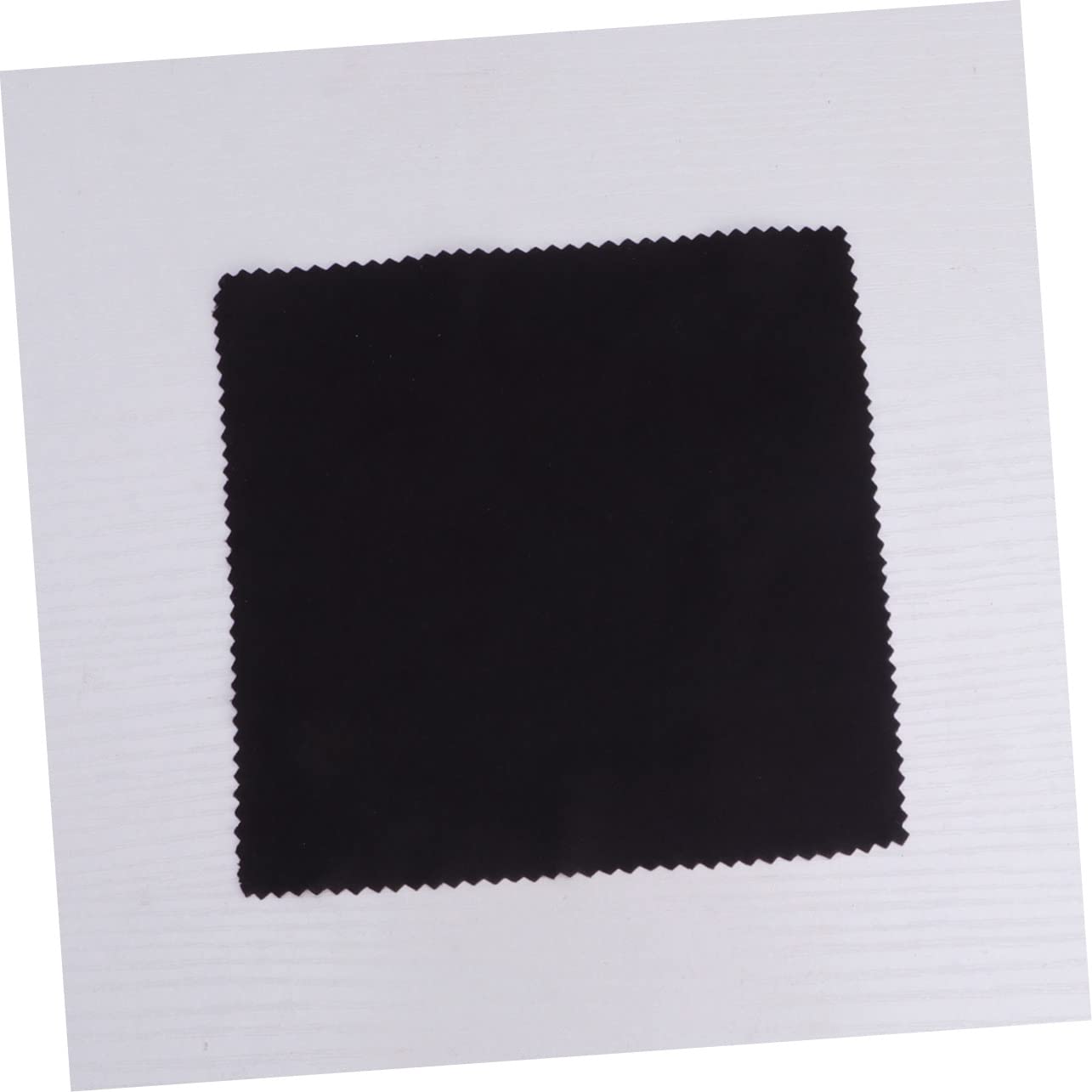 Panno per Pulizia Occhiali in Microfibra Nero, 100 Pezzi | Riutilizzabili e Morbidi, per Lenti e Superfici Delicate, Adatti anche Schermo