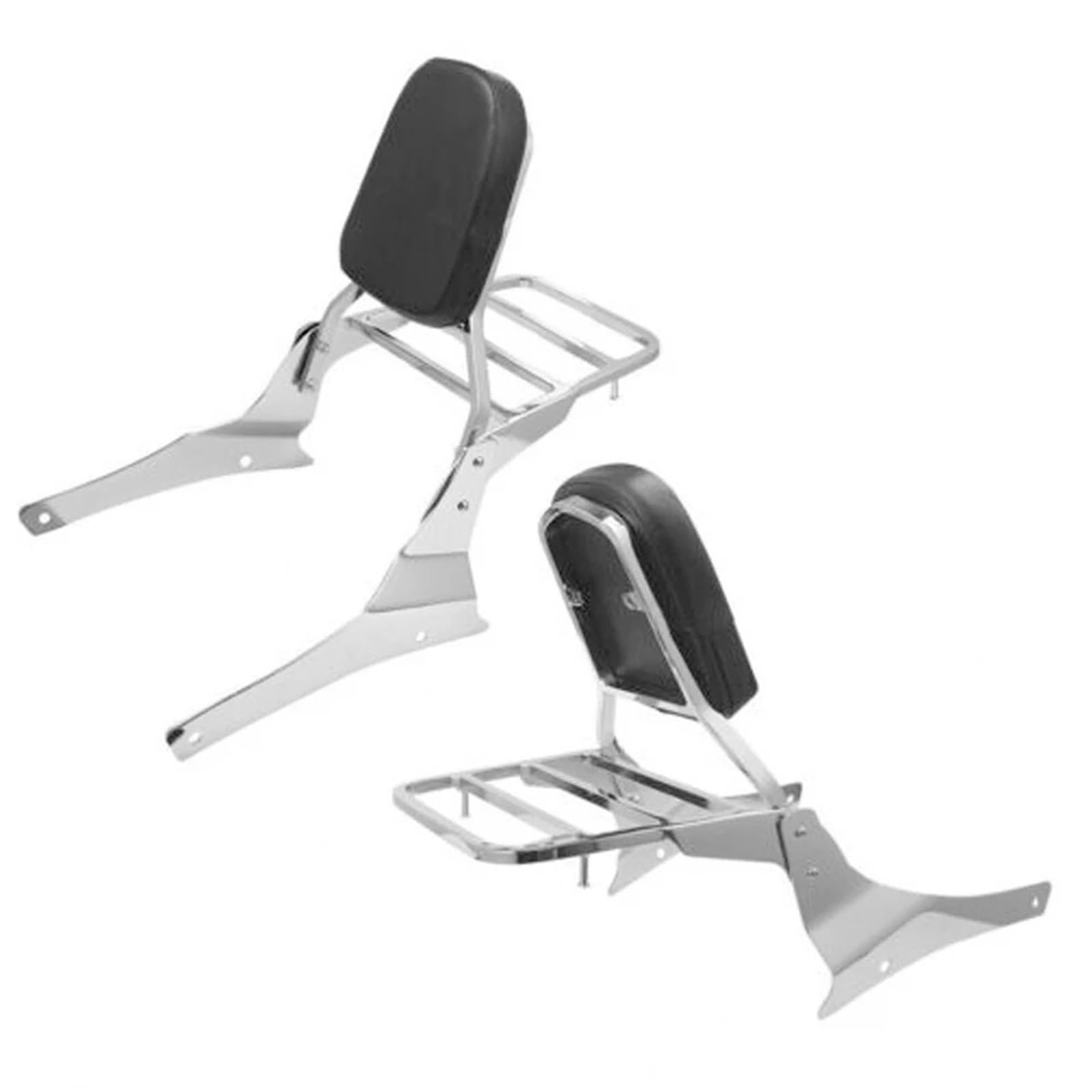 Sissy Bar Amovible Coussinet de Dossier Porte-Bagages arrière pour Moto, Compatible avec Suzuki Volusia VL800 Boulevard M50 C50 2005-2011