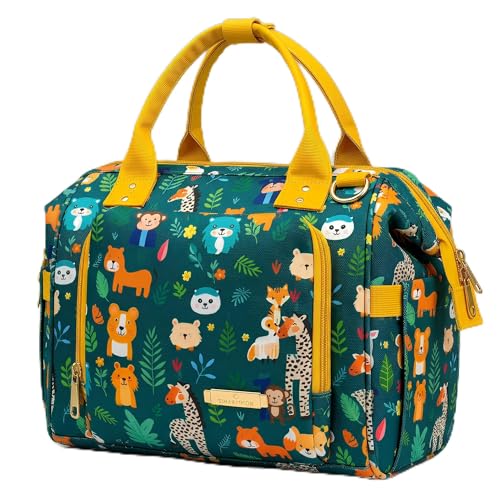 Image of StarAndDaisy Diaper Bag /Diaper Bags for Mom with Light Weight and Potable Design /Multi Compartments, Waterproof Baby Bag with Ultra Soft Fabric.