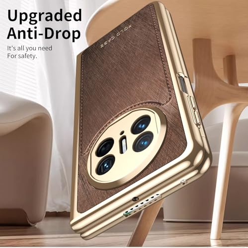 Coque Huawei Mate X5 cuir PU avec protection écran intégrée - 5