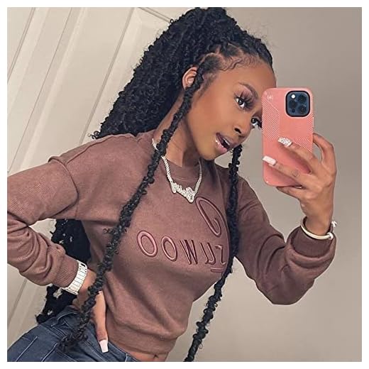 ZRQ 30 Inch Butterfly Locs Crochet Hair 6Packs Pre-twisted Long Distressed Butterfly Faux Locs Crochet Braids Hair Pre-looped Synthetic Soft Locs Hair Goddess Locs Crochet Braiding Hair Extensions (30 Inch, 1B#）