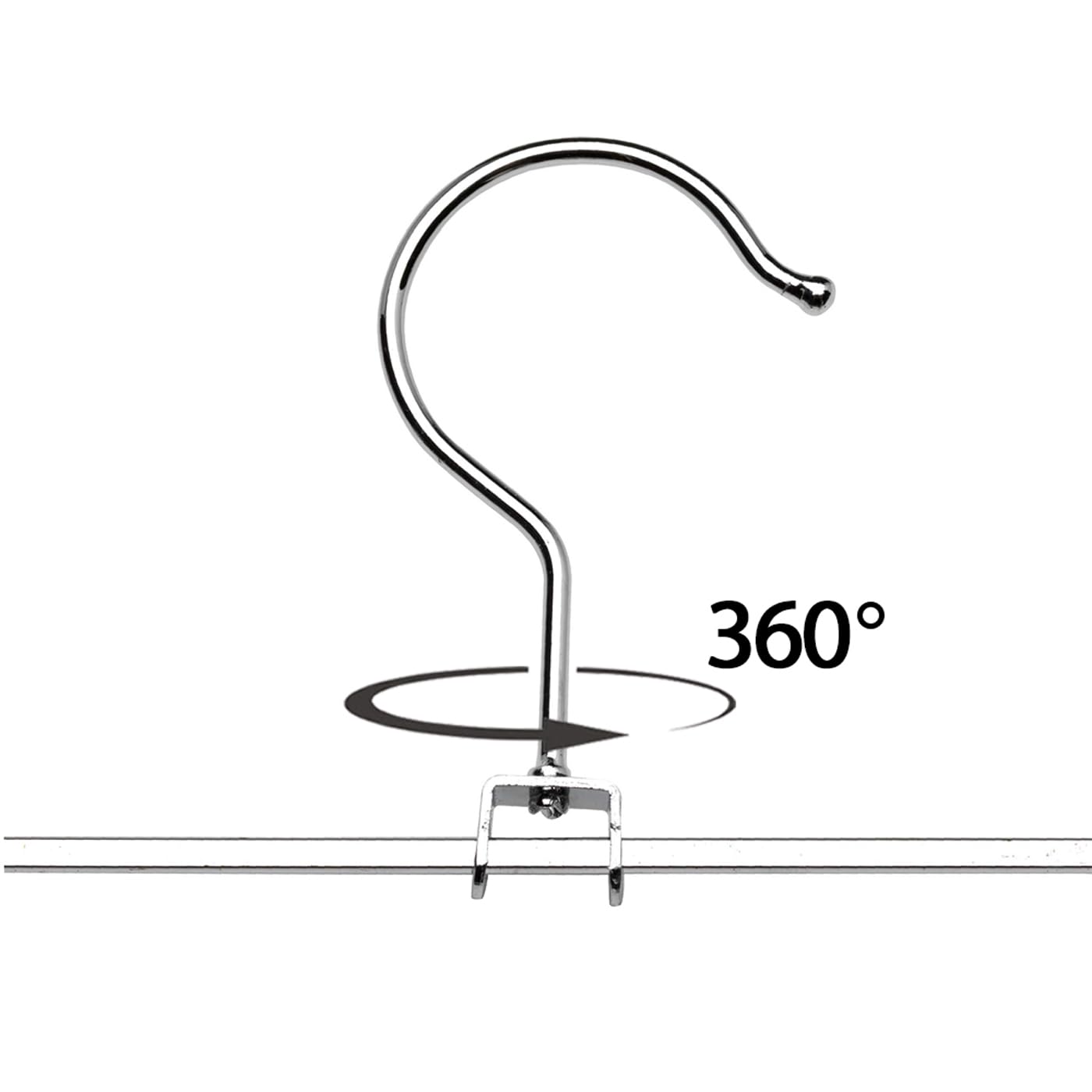 Perchas Metálicas para Pantalones 42 Unidades, 35.5cm de Largo Perchas Metal con Pinzas Clips Antideslizantes para Pantalones, Ropa Interior, Faldas, Calcetines (42 Unidades)