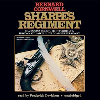 Sharpe's Regiment Audiolibro Por Bernard Cornwell arte de portada