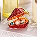 YU FENG Hinged Trinket Box For Girls, Handmade Red Strawberry Trinket Boxes Decorated for Women (red strawberry)