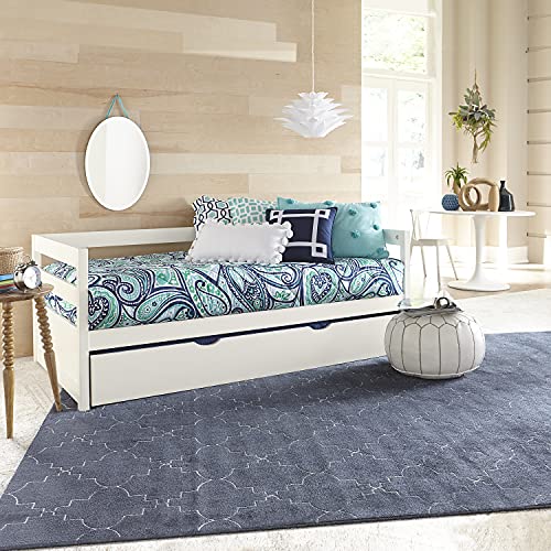 Hillsdale Furniture Hillsdale Caspian Daybed with Trundle, Twin, White