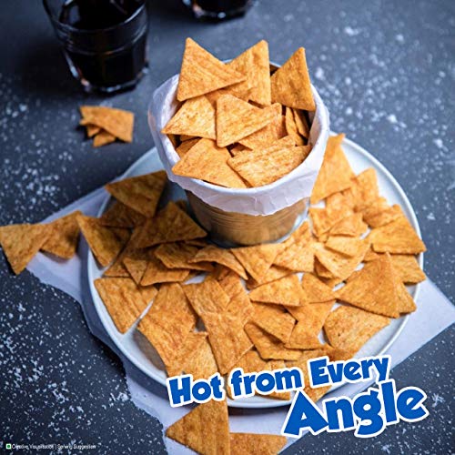 Image of Bingo! Mad Angles Very Peri Peri - Spicy & Crunchy Corn-Based Triangle Chips Pack for Snacks 117 /130gram (Weight may vary)