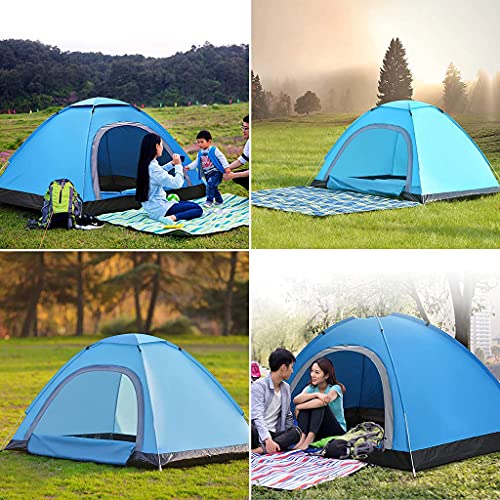 Tente automatique légère instantanée double avec dôme portable - 2