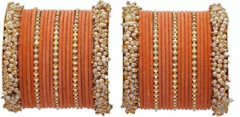 See full amazon price history chart for GLASS EMPIRE METAL BANGLES VELVET SET FOR WOMEN & GIRLS (PACK OF 42) (2.8, PEACH) GLASS EMPIRE METAL BANGLES VELVET SET FOR WOMEN & GIRLS (PACK OF 42) (2.8, PEACH) (B0BSNDG51X) Amazon Price History, Amazon Price Tracker