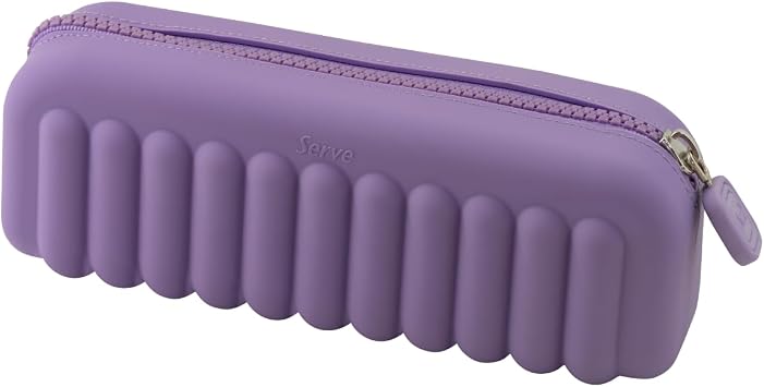 Serve Maki Pen Bag Light Purple Silicone Govde