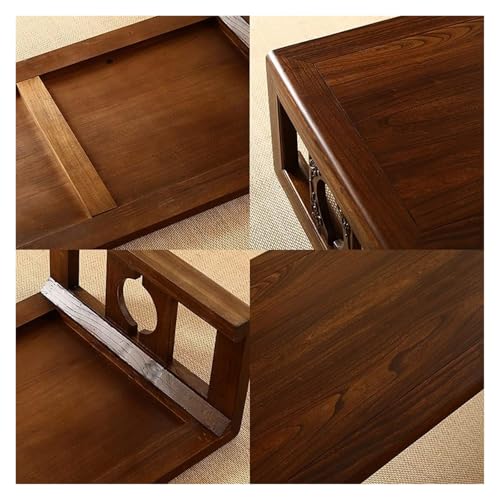 Table basse japonaise pliante gain de place pour optimiser les petits balcons et studios - 5