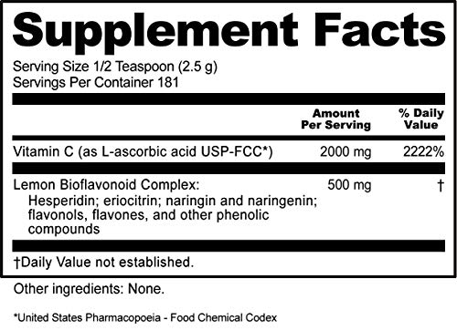 NutriBiotic Ascorbic Acid with Bioflavonoids Powder