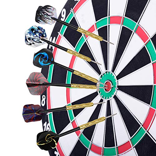 image for Accmor Metal Tip Darts, Steel Tip Darts, Professional Metal Darts, Dar