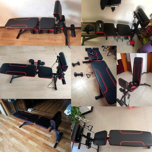 Banc de Musculation Banc de Poids réglable Pliant AB Abdominal Crunch Exercise Board Distribution Sit Up pour Home Gym Portable Exercise Bench Fitness Training – Image 4