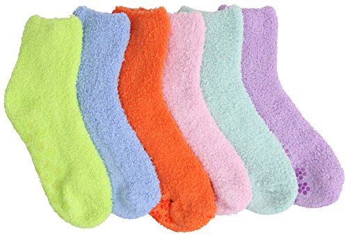 Image of ToBeInStyle Pack of 6 Printed & Solid Low Cut Ankle Socks - Kid's & Adults
