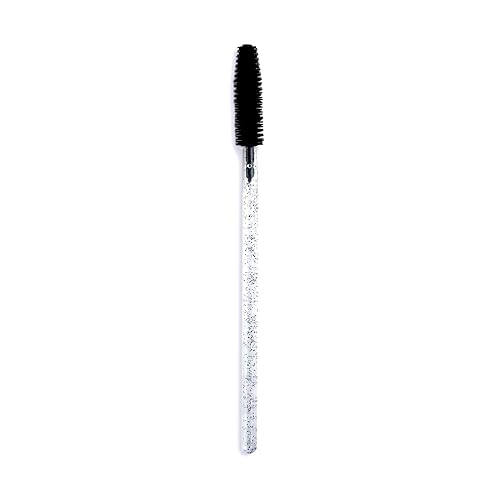 Miniatura 6 de 100 varitas desechables de silicona para pestañas  Cepillos de extensión de cejas y pestañas, separador de peine, herramienta de microblading,