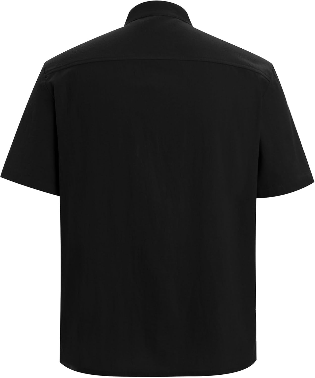 Men's Traditional Mexican Guayabera Shirt Short Sleeve Button Down Embroidered Shirt for Cinco De Mayo Shirts - Image 6