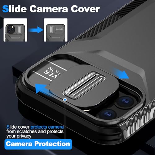 Coque iPhone 11 Pro de qualité militaire robuste avec finition noire mate - 2