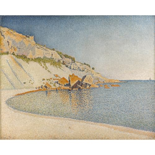 Toile roulée Cap Lombard de Signac : impression d'art haut de gamme 127x101 cm