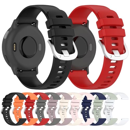 Correa compatible para Garmin vivoactive 5 de 20mm silicona miniatura 3