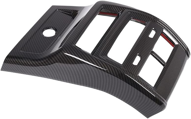 Rear Air Vent Outlet Panel Anti Kick Cover Compatible withBMW X5 G05 X5M F95 X6 G06 X6M F96 2019-2026 Interior Rear Row Air Conditioning Vent Cover Center Console Protector Panel
