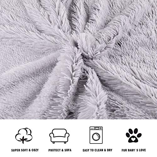 Dog Cat Bed Fleece Blanket Cover for Pets, Fluffy Shag Dog Pet Throw Blanket for Small, Medium Dogs, Cats, Multiple Use… - Image 3