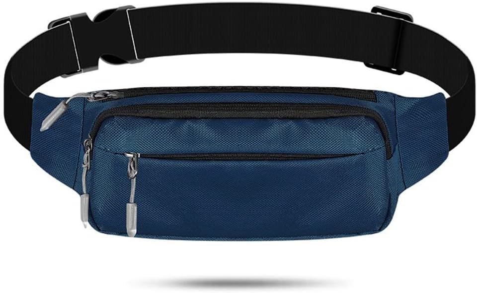 Casual Fanny Pack Waterproof Outdoor Sports Running Cycling Climb Waist Bag For Capacity Phone