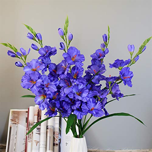 Orchids artificielles en soie pour decor de table resistant a la chaleur