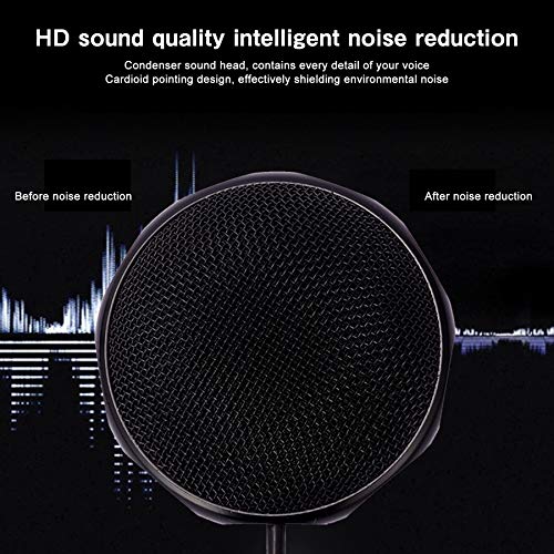 ZHUDAN Konferenz USB-Mikrofon für Meeting Business Computer PC, Laptop, Desktop, Mac & MacBook, Plug & Play, Jsdoin PC… – Bild 5