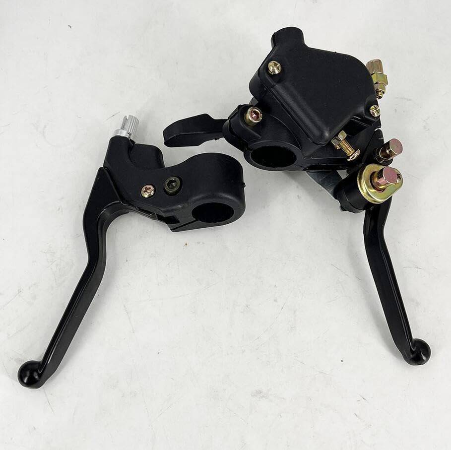 C-FUNN Pulgar Acelerador Doble Freno Palanca 22Mm 7/8Inch para Mini Moto Quad Pit Bike ATV