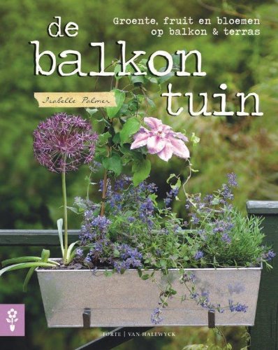 Balkontuin: groente, fruit en bloemen op balkon en terras