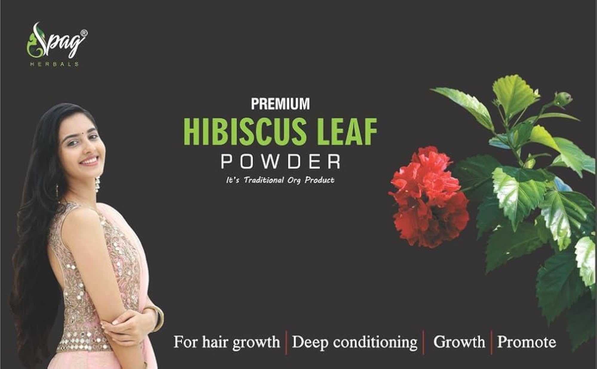 Hibiscus Powder for Hair & Skin Care, Anti-Ageing
