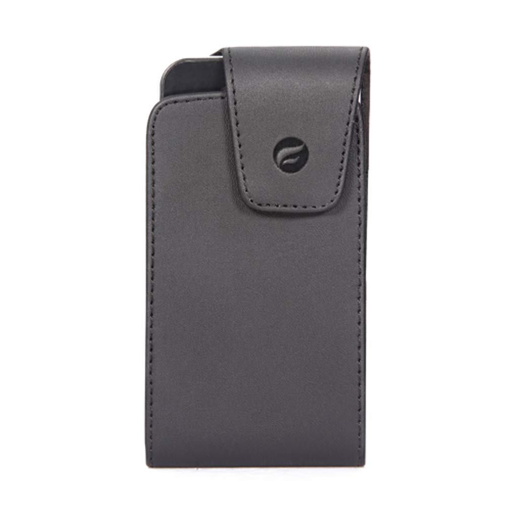 Fonus Leather Case Belt Clip for Compatible with iPhone 13 Mini/12 Mini Phones - Swivel Holster Vertical Cover Pouch