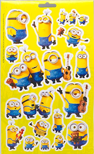 Minions Sticker Book 4 Sheets #TOP1