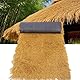 Synthetisches Strohdach, Künstliches Strohdach, Feuerfeste Tiki-bar-hütte, Grasdach-dekor, Für Tiki-bar-hütte, Terrasse, Pool, Strand, Hawaii-Party Und Bar-dekor(Size:1×1m（3.28×3.28ft）)