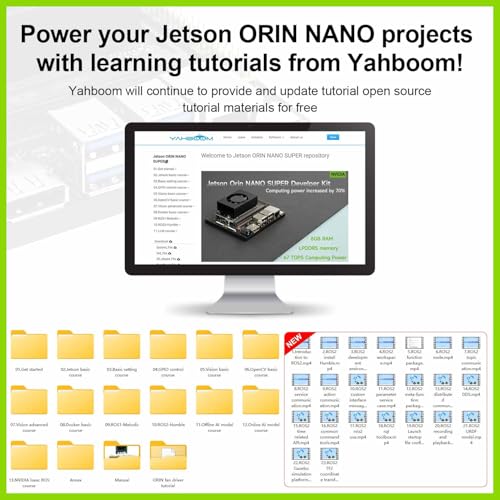 Image of N-VIDIA Jetson Orin Nano 8GB RAM Super Board(Official) 67Tops Development Board Jetson ORIN Nano Developer Kit for Embedded and Edge Systems (8G Official-Basic Kit)
