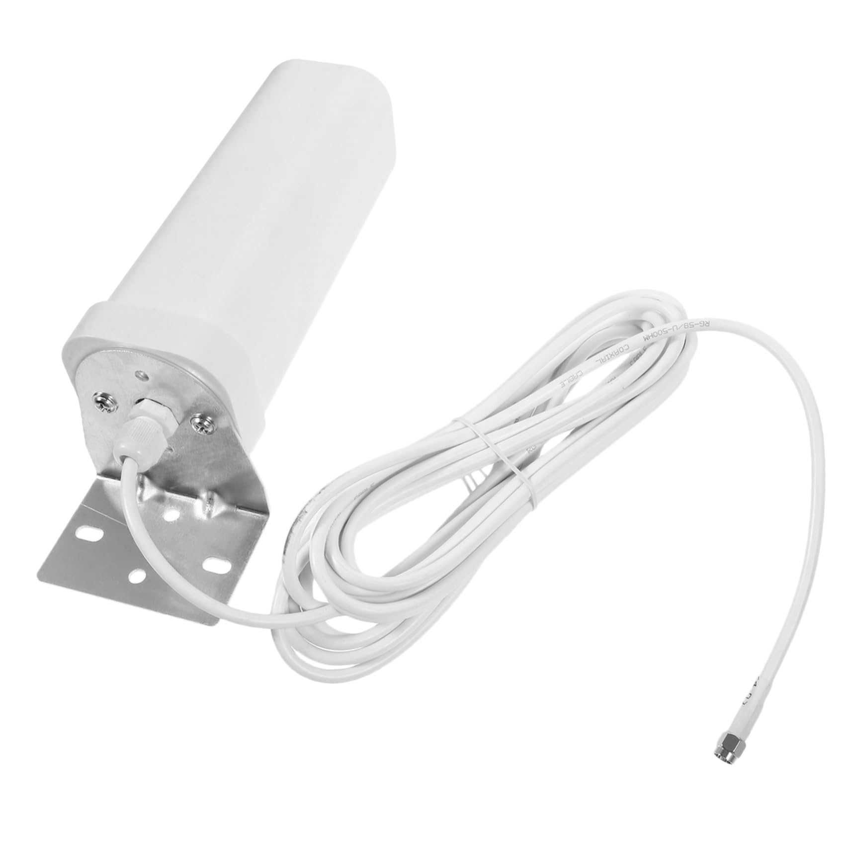 Homoyoyo Antenne Omnidirectionnelle 4g Extérieure pour Routeur 4g Intérieure Et Extérieure Compatible 3g Omnidirectionnelle à Gain Élevé Installation Simple Usage Domestique Et Professionnel