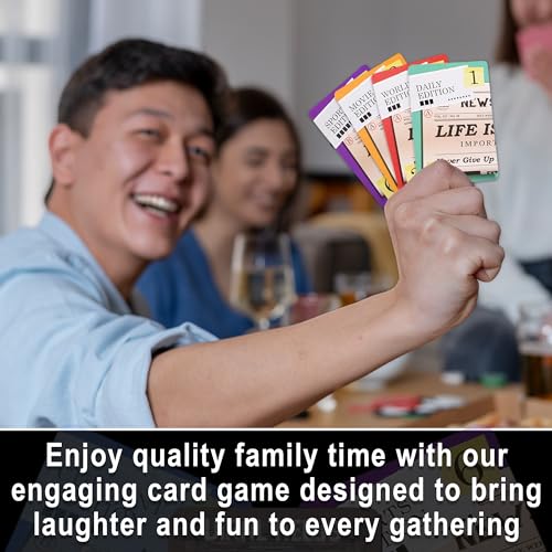 Image of Kheo Games - Samachar - Card Game for 14+, Light Strategy, Fun Game for Adults and Teens