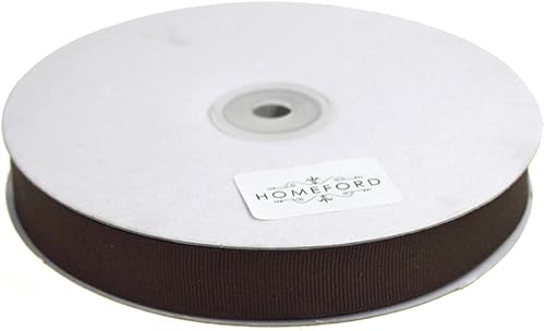 Miniatura 109 de Homeford Cinta de grogrén sólido, 50 yardas (3/8 pulgadas, coral)