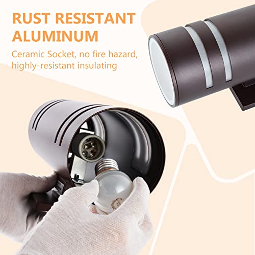 Housen Solutions Outdoor Light Fixture, Modern Porch Lights Ip54 Waterproof Etl Listed Outdoor Wall Lights, Oil Rubbed Bronze Aluminum Exterior Light Fixture, Outdoor Lights For House Garage #TOP5