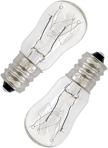 Miniatura 3 de Appliance Clear Light WE05X20431 - Bombillas de repuesto para tambor de secadora, 120 V/10 W/E12, bombilla de secadora compatible con secadores GE y