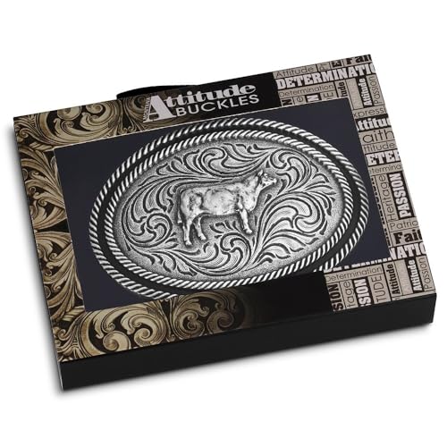 Image of Montana Silversmiths Outdoor Wildlife Series Attitude Western Belt Buckle