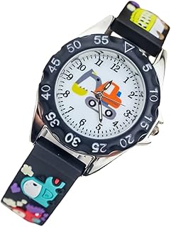 Relógios Infantis Para Relógio De Silicone Bonito Relógio De Estudante Relógio De Desenho Animado Relógio De Pulso De Estudante Presente Preto Versão Coreana Estudante Espelho De