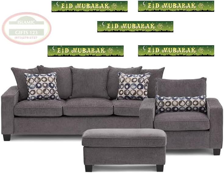 Eid Decoration [ Pack ] Eid Mubarak banner Eid Wall Decor Eid Favors Islamic Decoration Ramadan Favors Ramadan Decoration Islamic Gifts 123 (48)