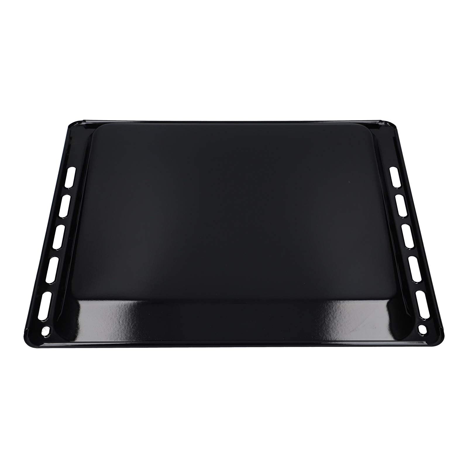DL-pro Teglia da forno smaltata, 44,5 x 37,5 x 1,7 cm, per Bauknecht Whirlpool Ignis 481010683241